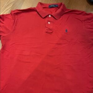 Polo by Ralph Lauren Classic Red Polo Shirt